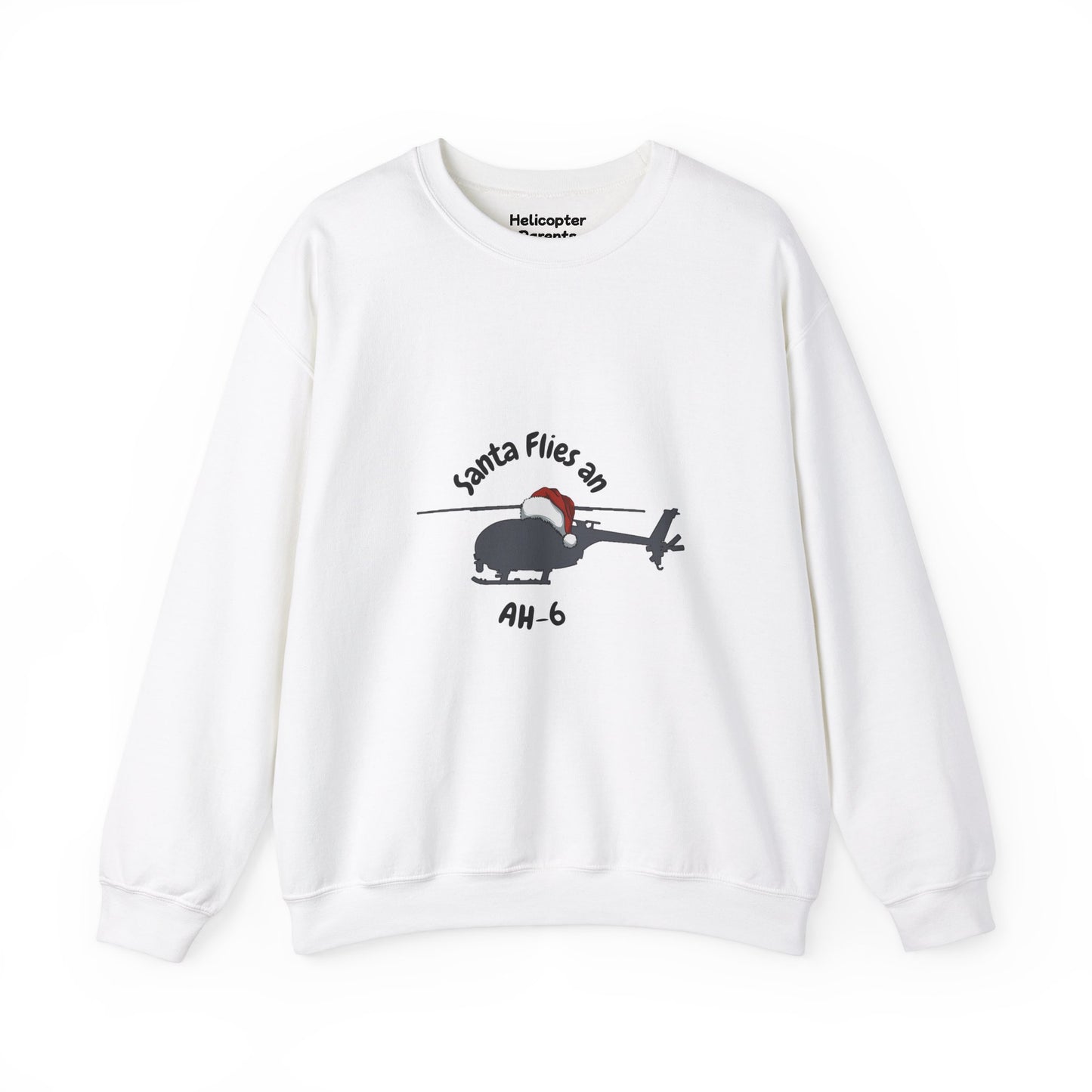 Adult Unisex Santa Flies AH-6 Sweatshirt