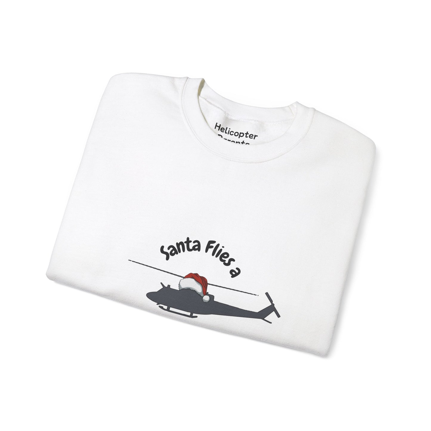 Adult Unisex Santa Flies UH-1N Sweatshirt