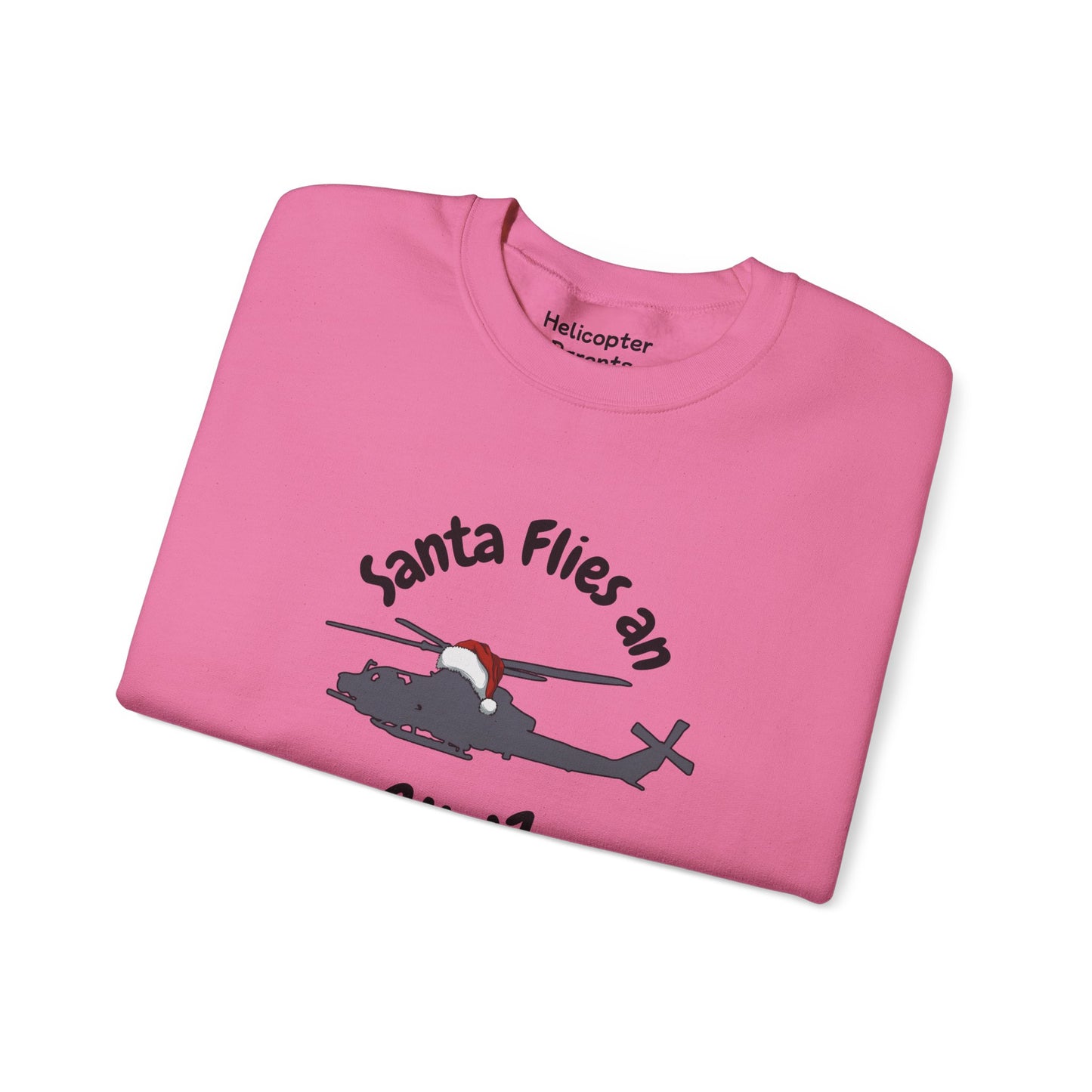 Adult Unisex Santa Flies AH-1Z Sweatshirt