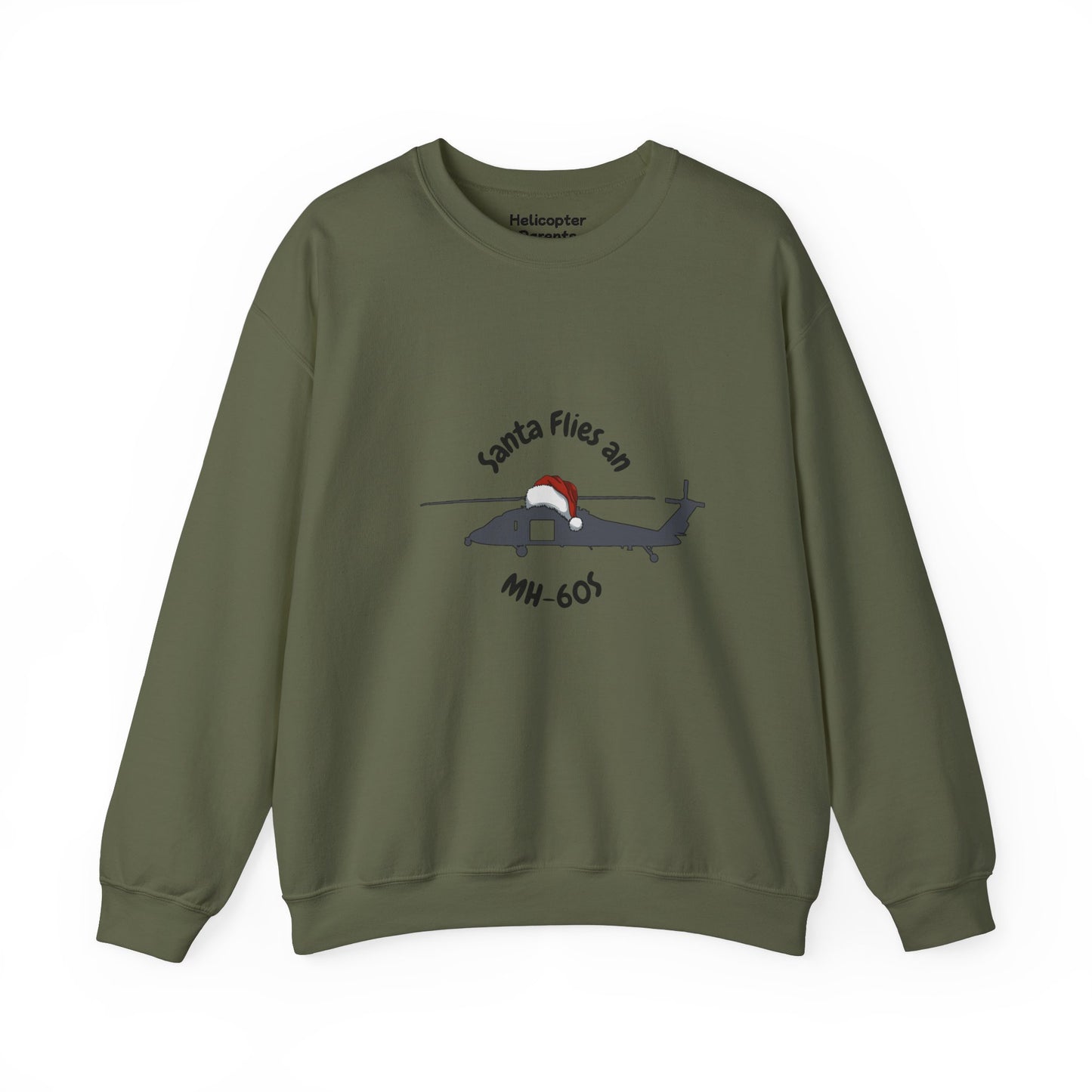 Adult Unisex Santa Flies MH-60S Sweatshirt