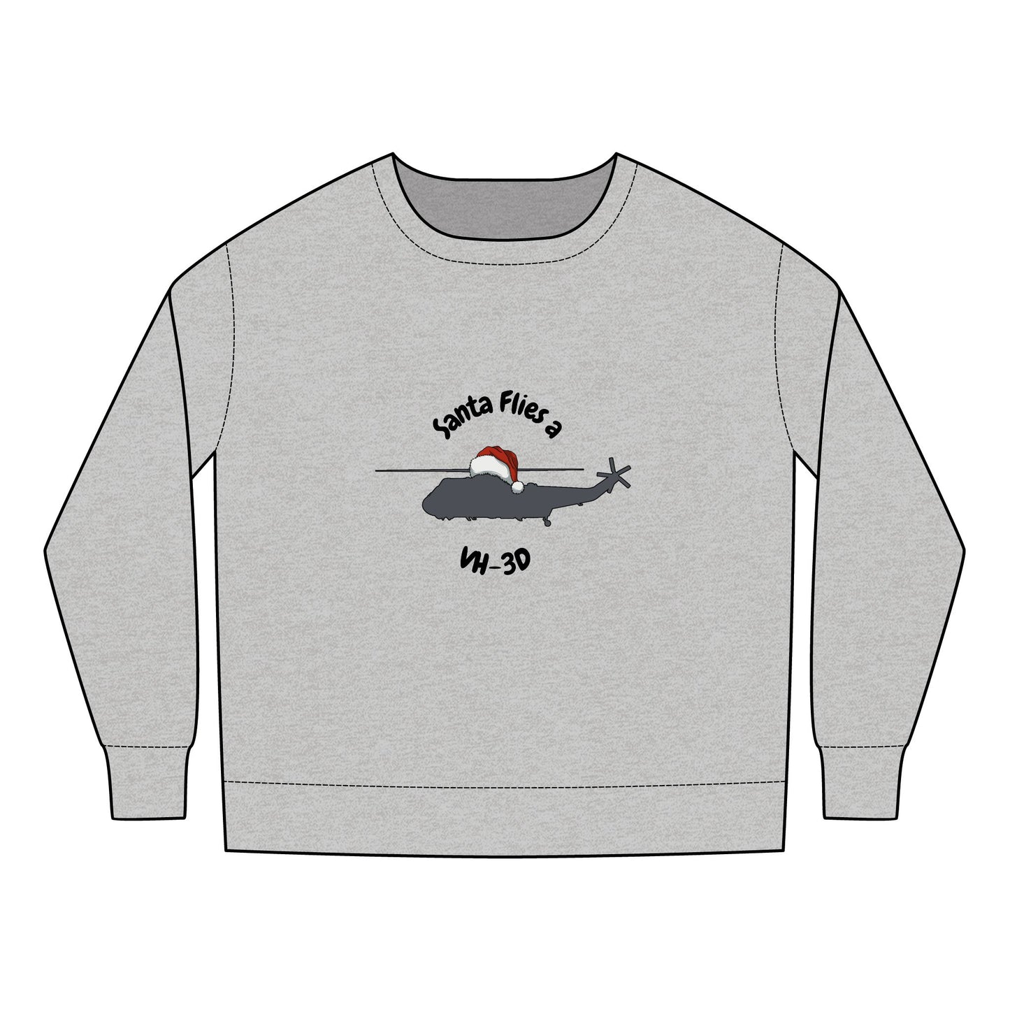 Toddler Santa Flies an VH-3D Sweatshirt