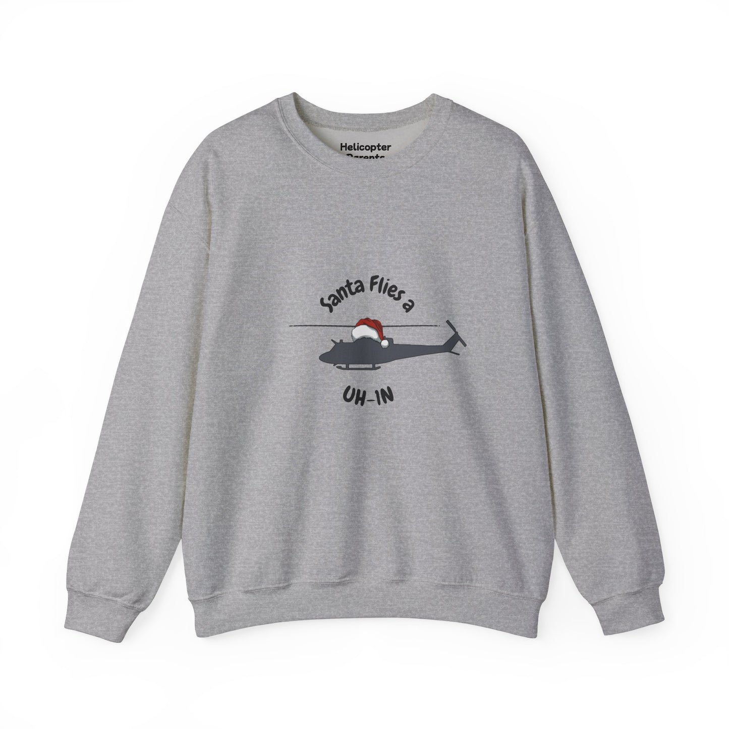 Adult Unisex Santa Flies UH-1N Sweatshirt