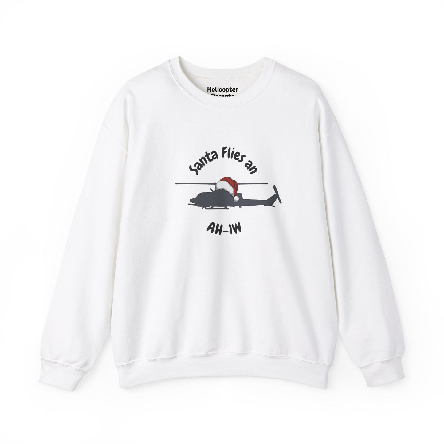 Adult Unisex Santa Flies AH-1W Sweatshirt