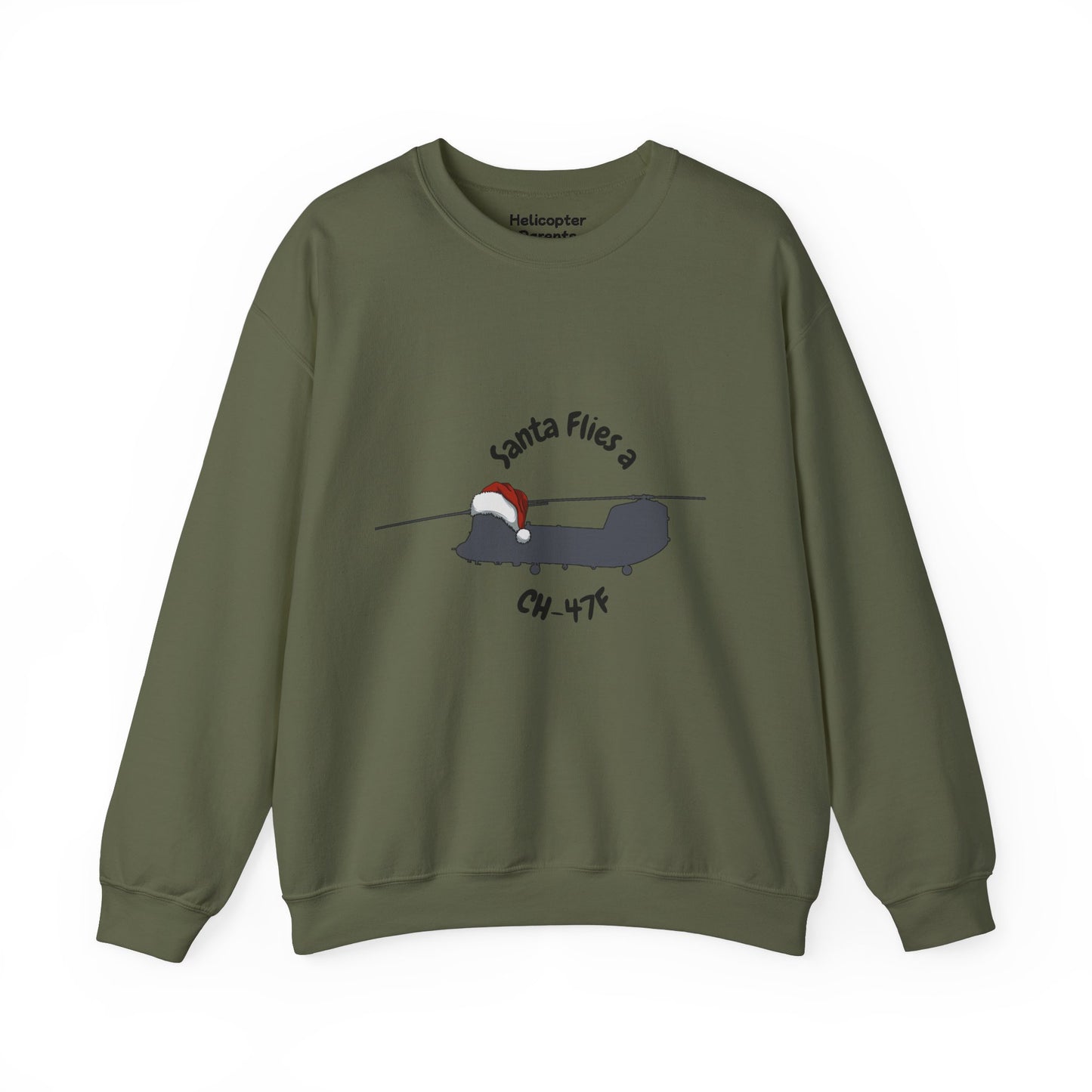 Adult Unisex Santa Flies CH-47F Sweatshirt