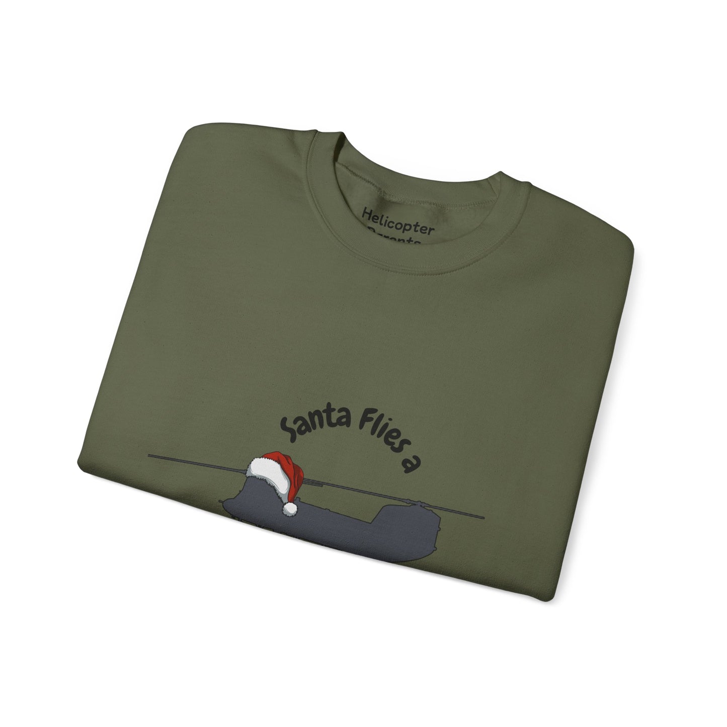 Adult Unisex Santa Flies CH-47F Sweatshirt