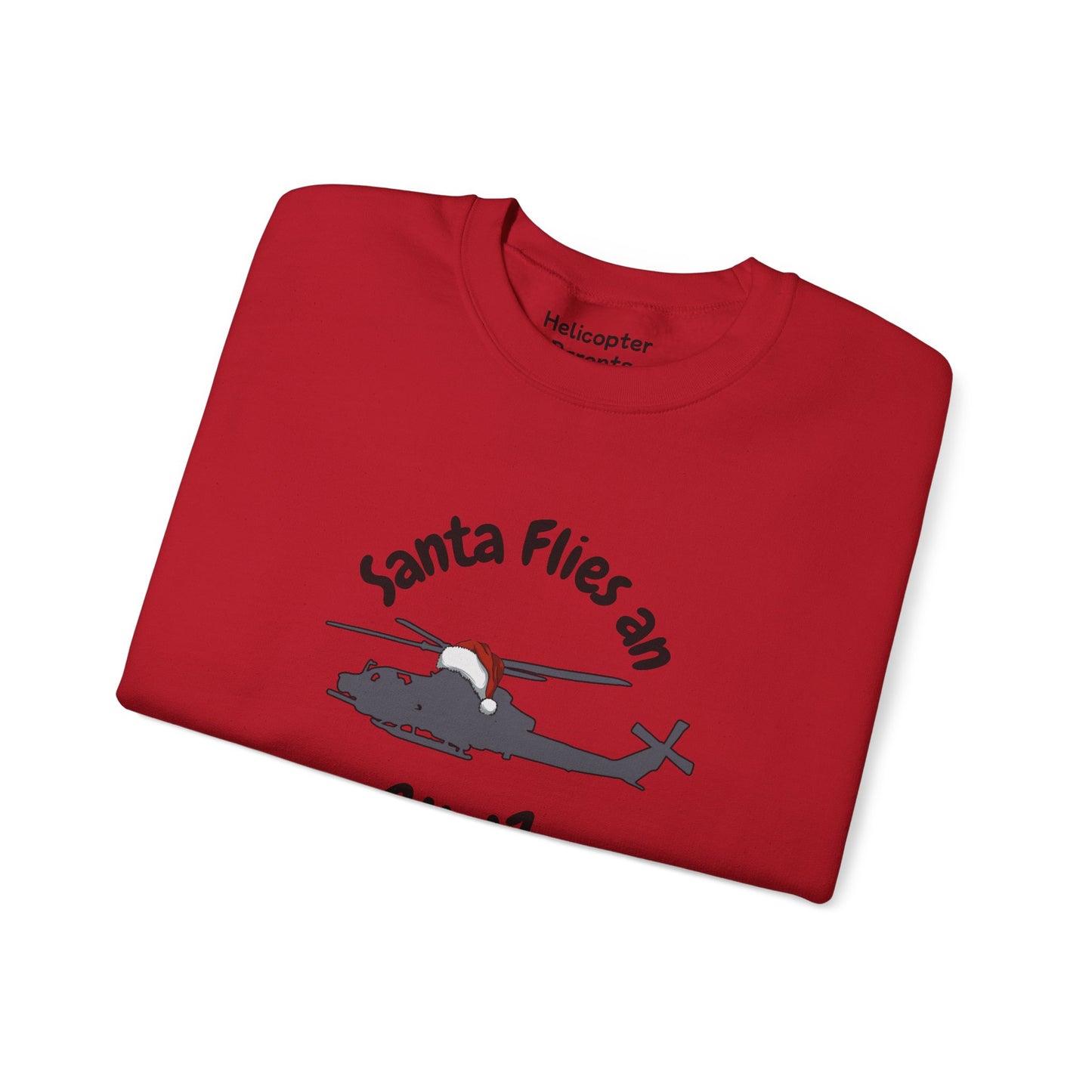 Adult Unisex Santa Flies AH-1Z Sweatshirt