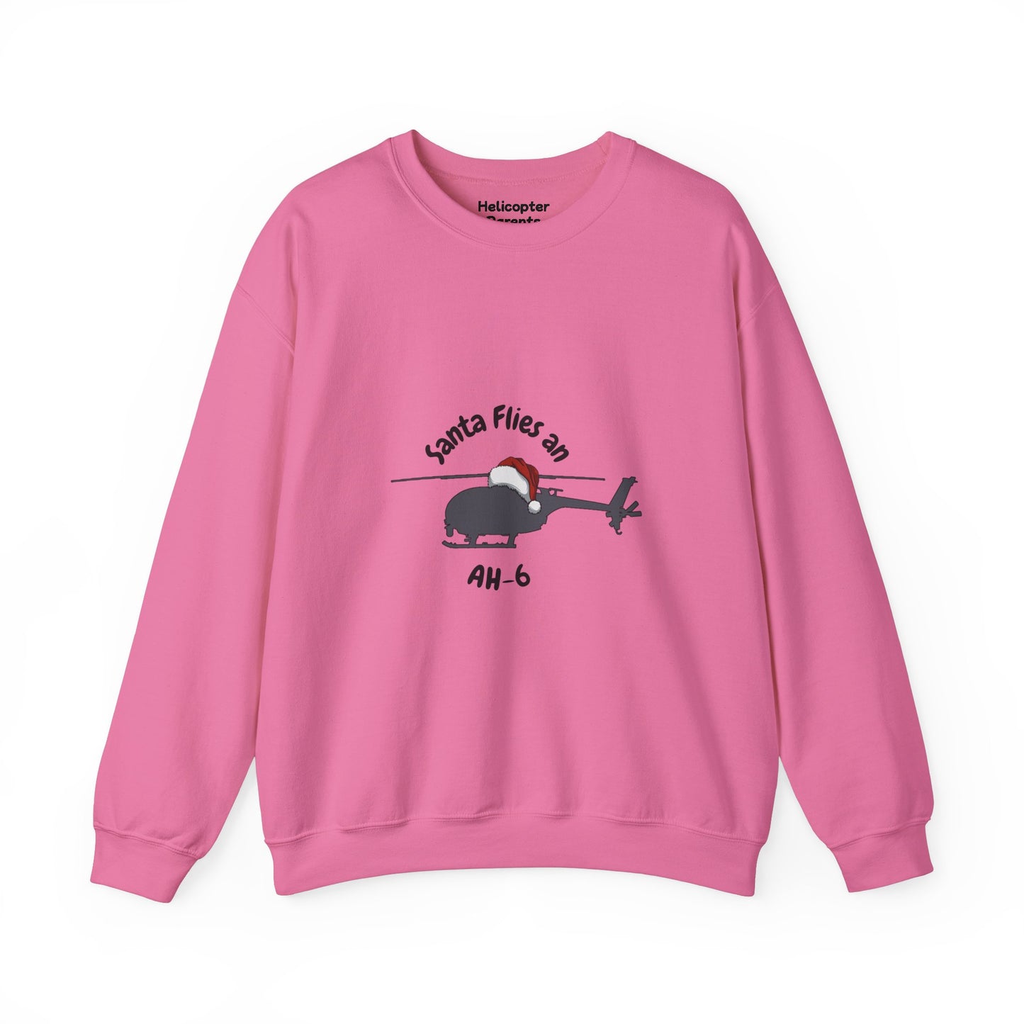 Adult Unisex Santa Flies AH-6 Sweatshirt