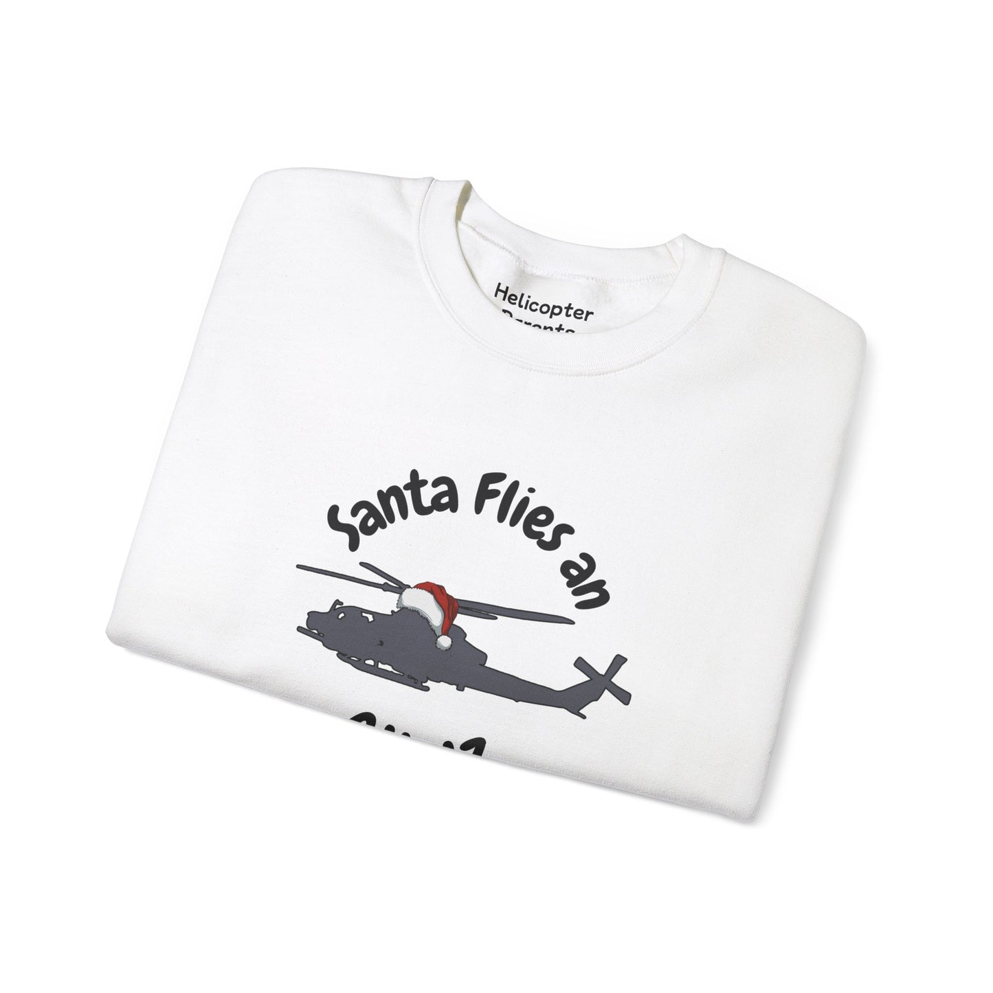 Adult Unisex Santa Flies AH-1Z Sweatshirt