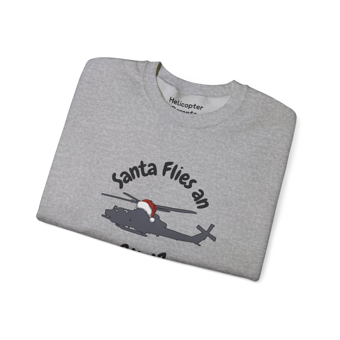 Adult Unisex Santa Flies AH-1Z Sweatshirt