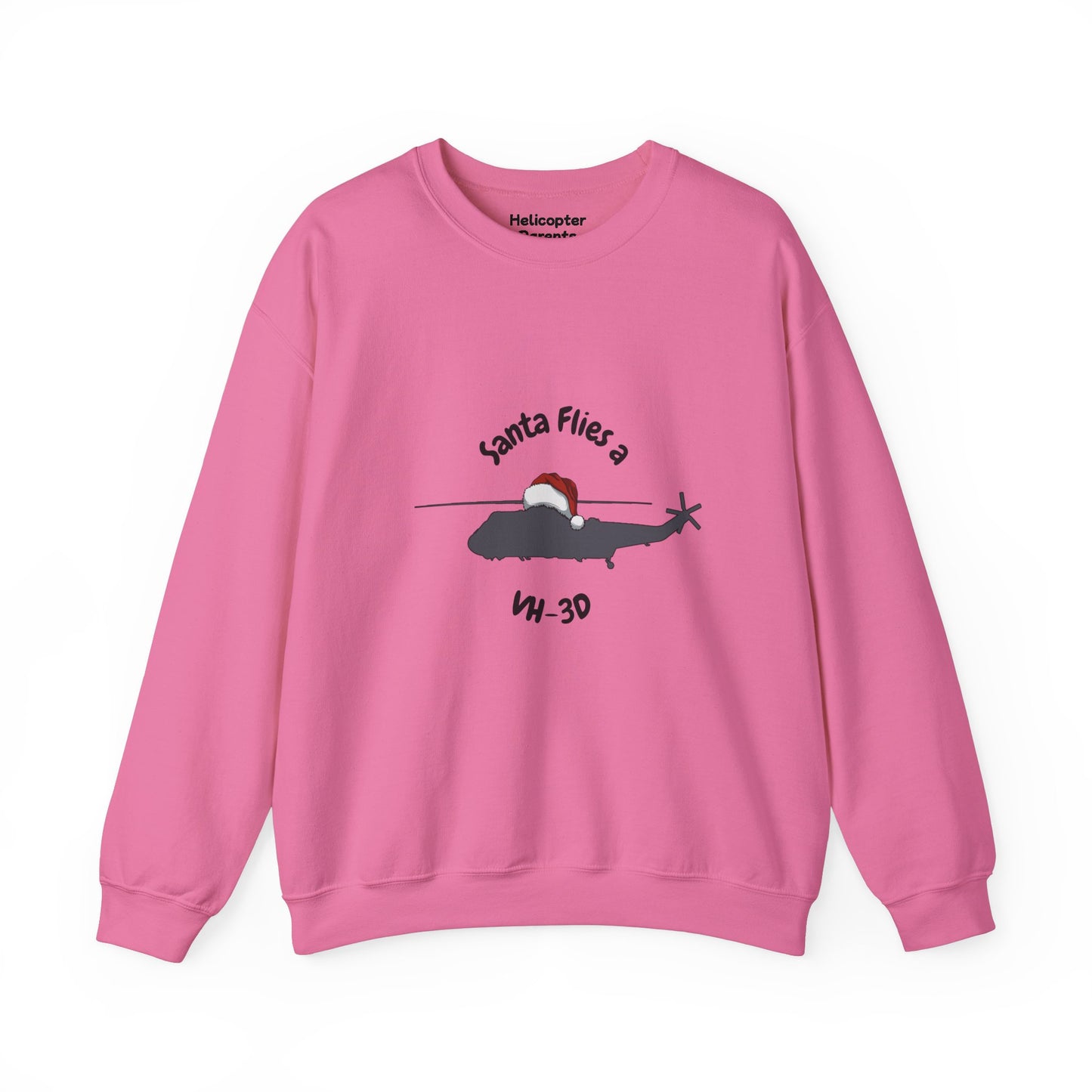 Adult Unisex Santa Flies VH-3D Sweatshirt