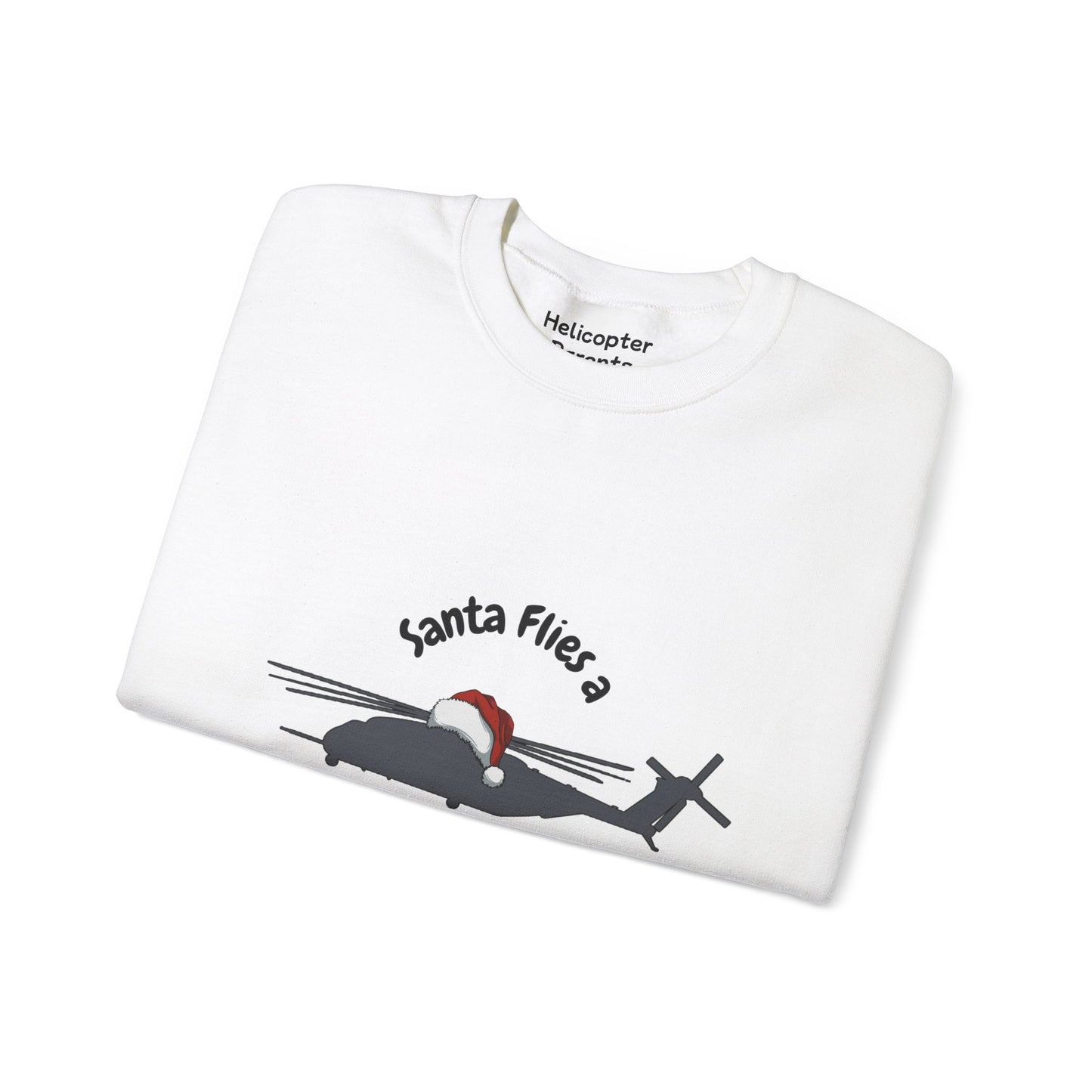 Adult Unisex Santa Flies CH-53E Sweatshirt